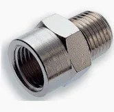 Adaptateur droit mâle BSPT vers femelle NPT acier série 1GR Gem Industrie