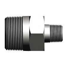 Mamelon réduit x 2 mâles NPT acier série 1HH Gem Industrie