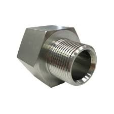 Adaptateur droit mâle BSPT vers femelle métrique acier série 1JB Gem Industrie