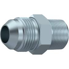 Adaptateur droit mâle BSPT vers mâle JIS acier série 1JP Gem Industrie