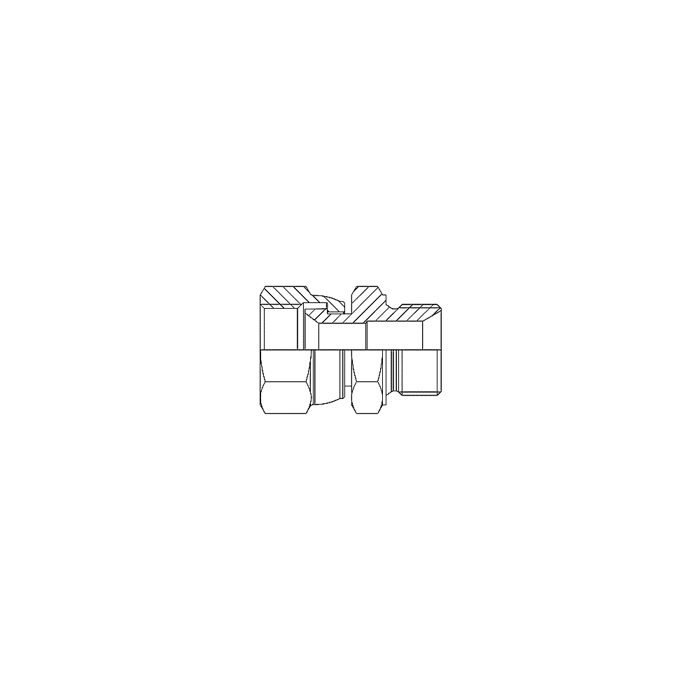 Adapteur droit fem tourn JIC x mâle BSPP joint OR et bague - acier série 1DC Gem Industrie