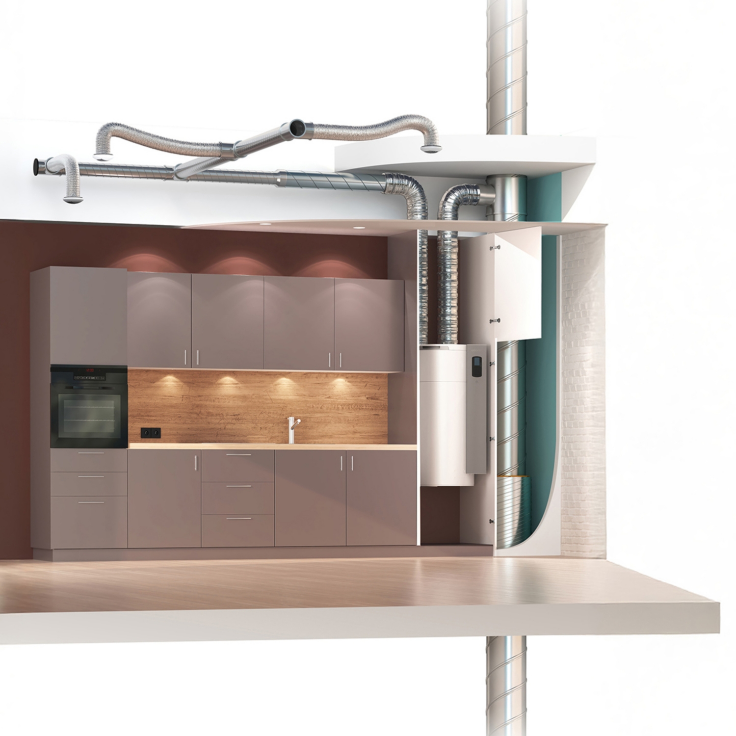 Chauffe-eau thermodynamique Aquacosy SV - R290 Atlantic