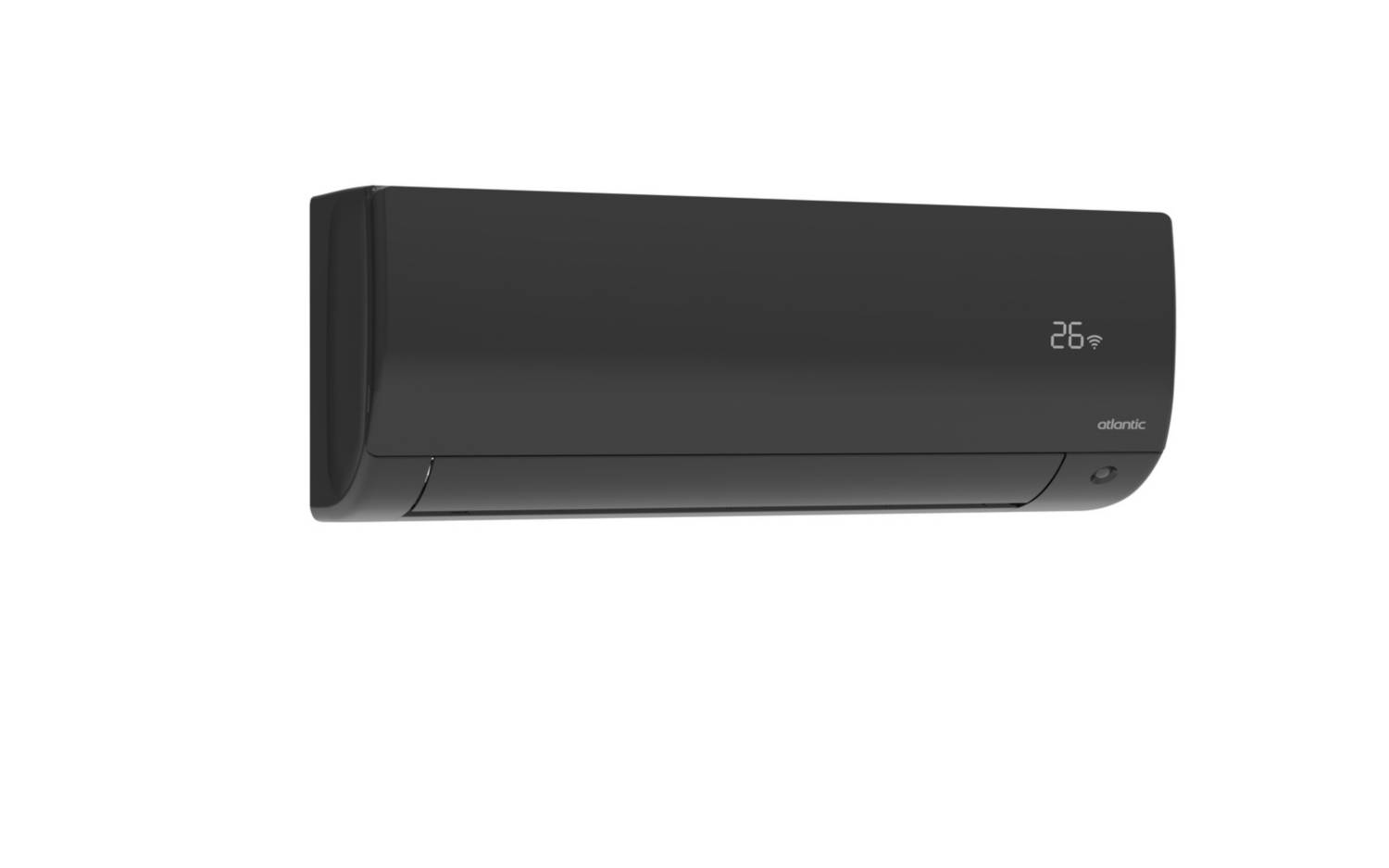 Climatisation unité intérieure murale Murao Premium noir - R32 Atlantic