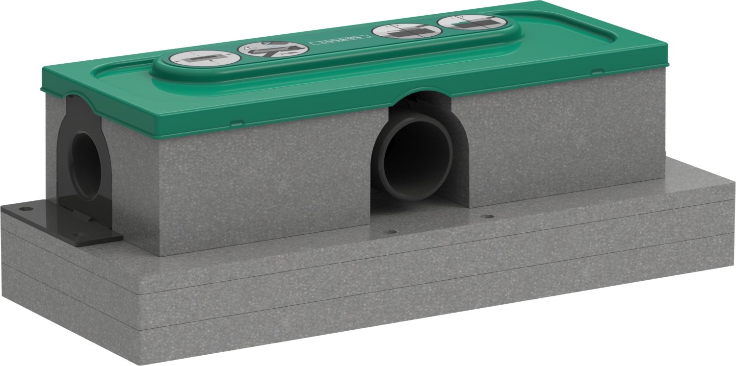 Corps d'encastrement pour caniveau douche Ubox Universal Hansgrohe