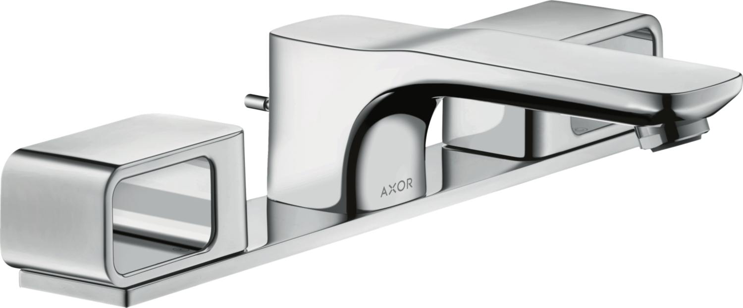 Mélangeur lavabo 3 trous Logis 100 avec platine Axor