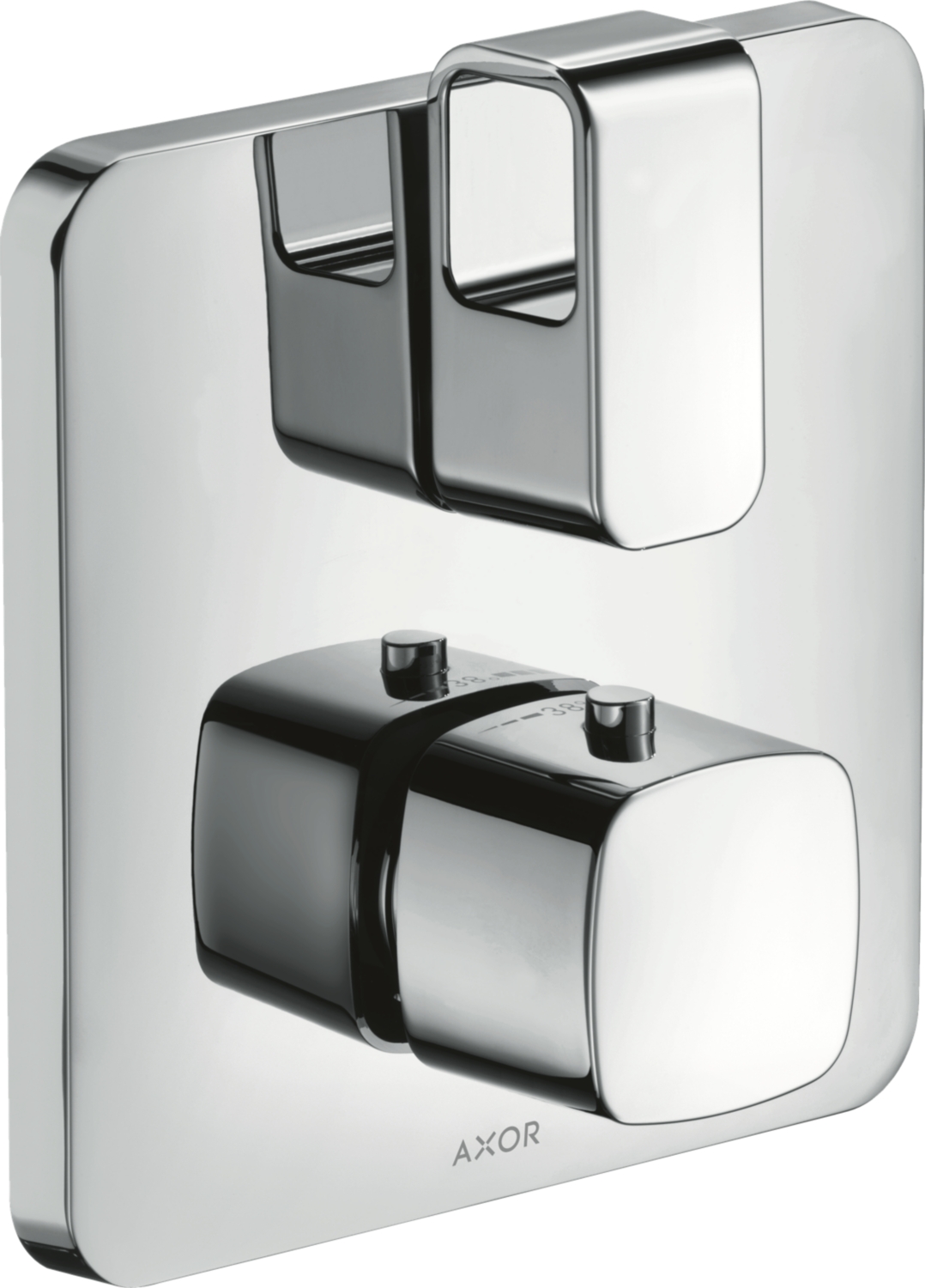 Mitigeur thermostatique inverseur encastré Urquiola avec robinet d'arrêt Axor