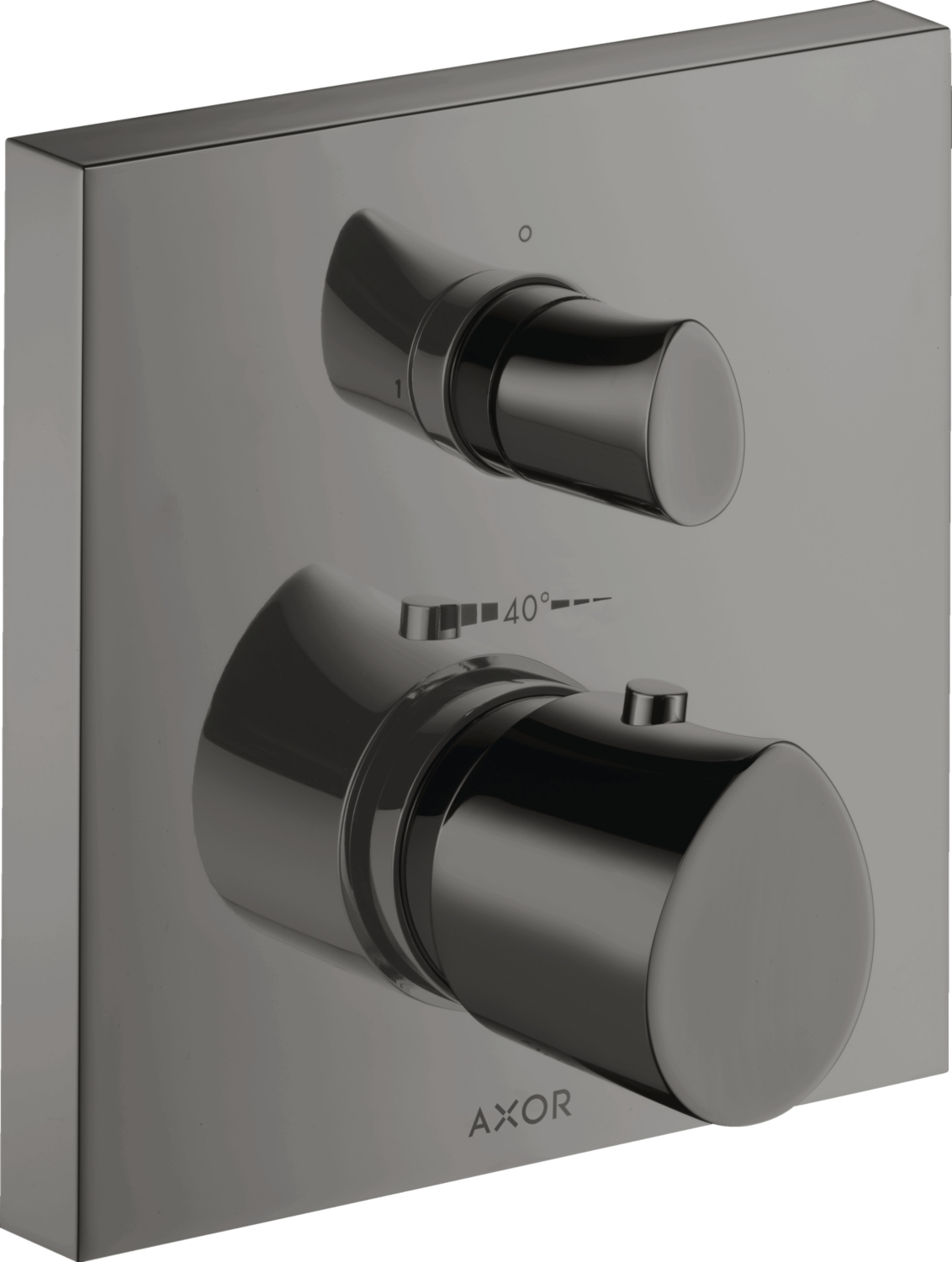 Mitigeur thermostatique douche encastré Starck Organic avec robinet d'arrêt Axor