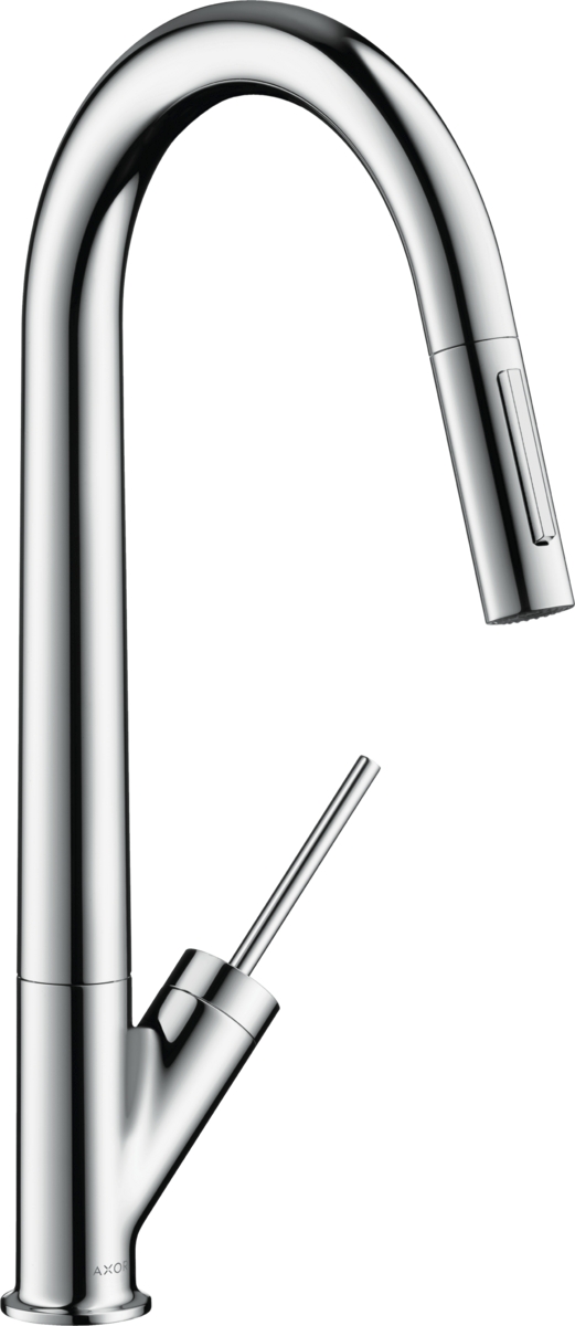 Mitigeur évier Starck 270 EcoSmart - Avec douchette extractible 12800000 Axor