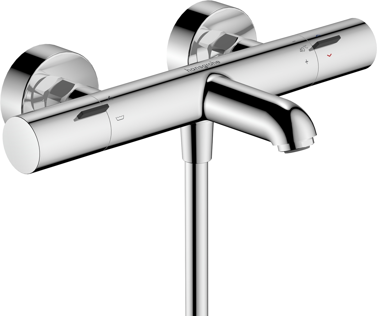 Mitigeur thermostatique bain-douche Ecostat Fine Hansgrohe