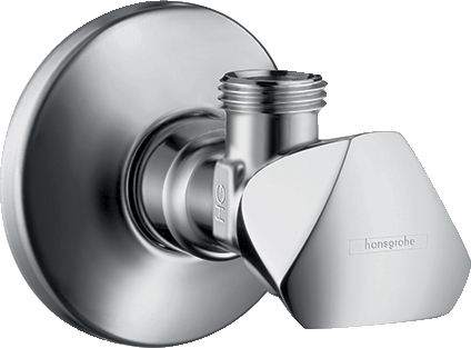 Robinet d'arrêt E chromé 13902000 Hansgrohe