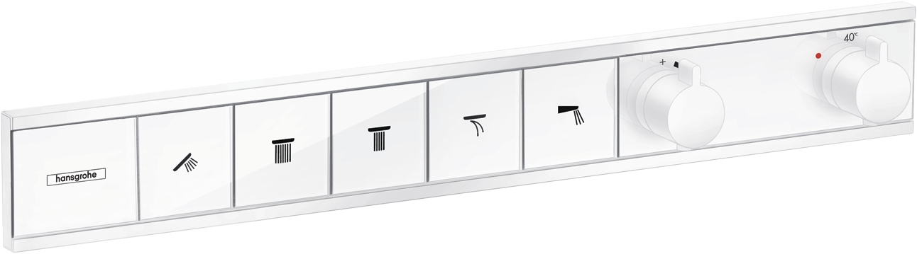 Module thermostatique RainSelect bain-douche encastré avec 5 fonctions Hansgrohe