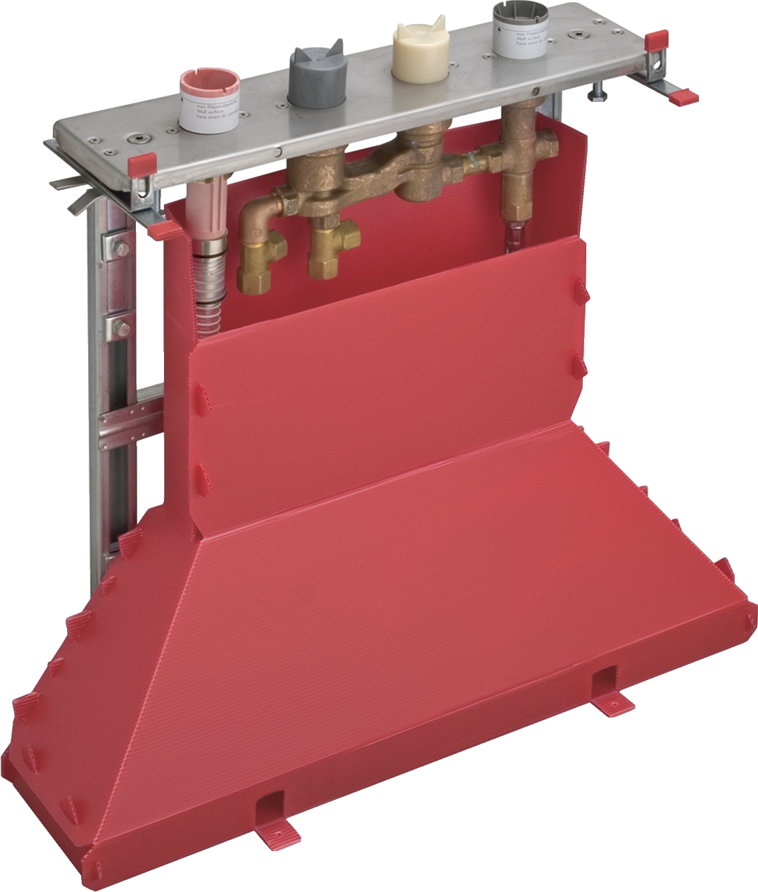 Corps à encastrer thermostatique 4 trous pour montage sur plage carrelage Axor