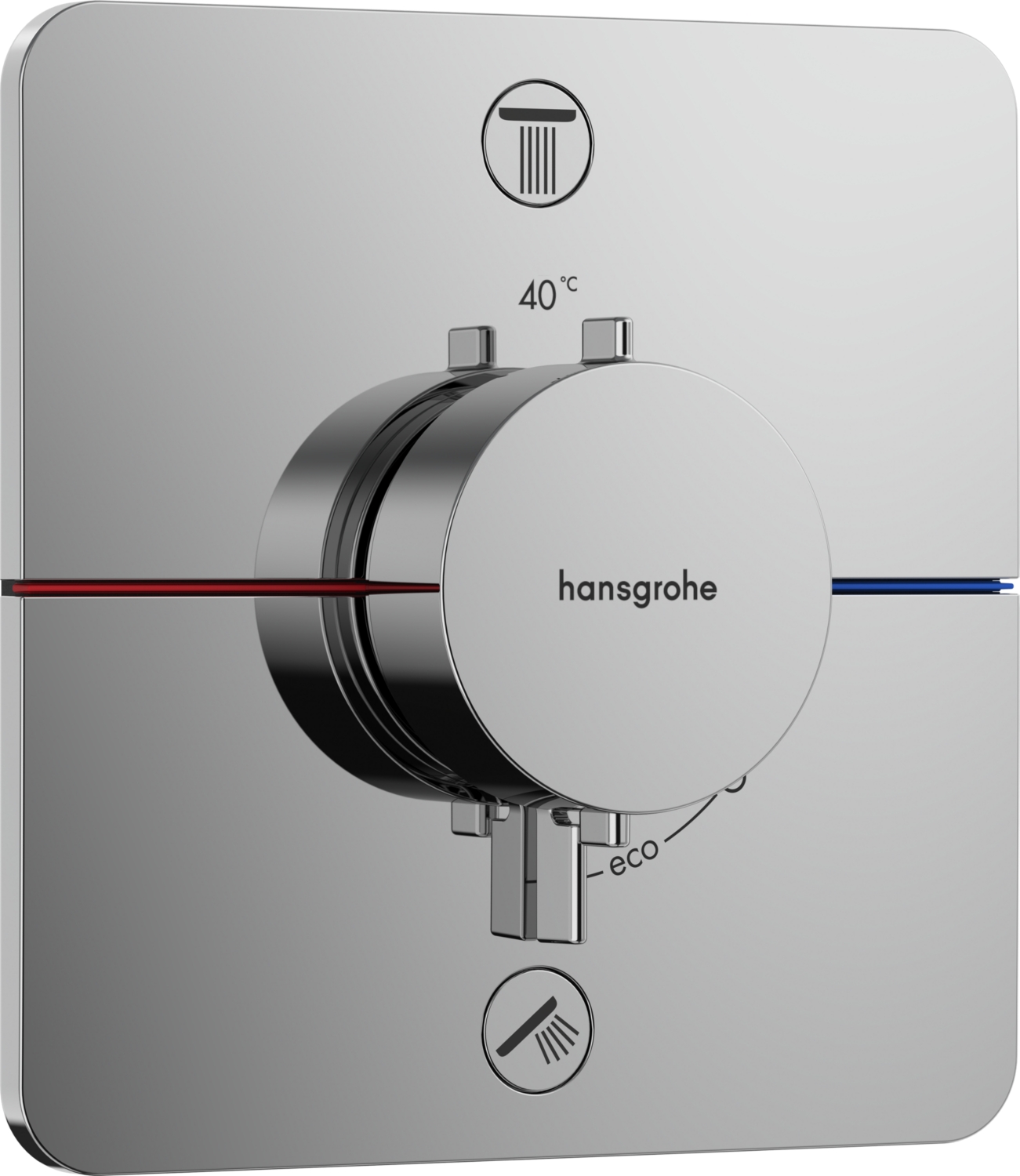 Façade thermostatique douche ShowerSelect Comfort Q