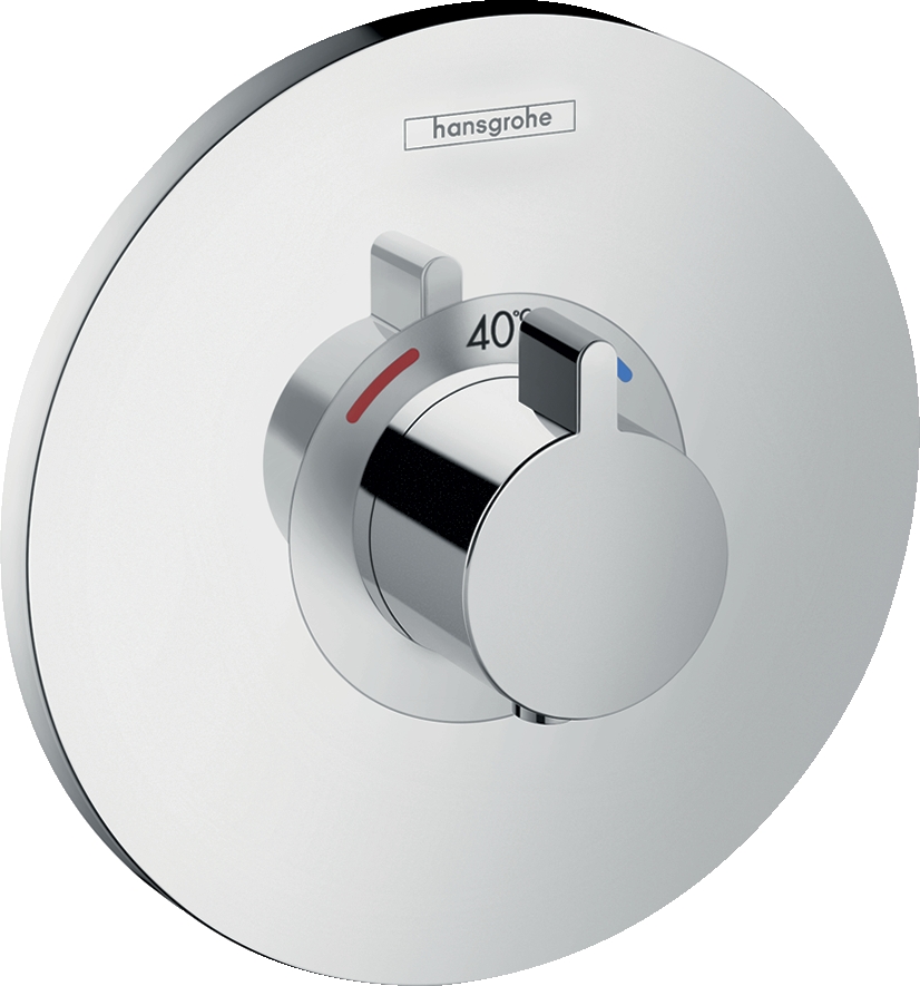 Mitigeur thermostatique de douche encastré Ecostat S Hansgrohe