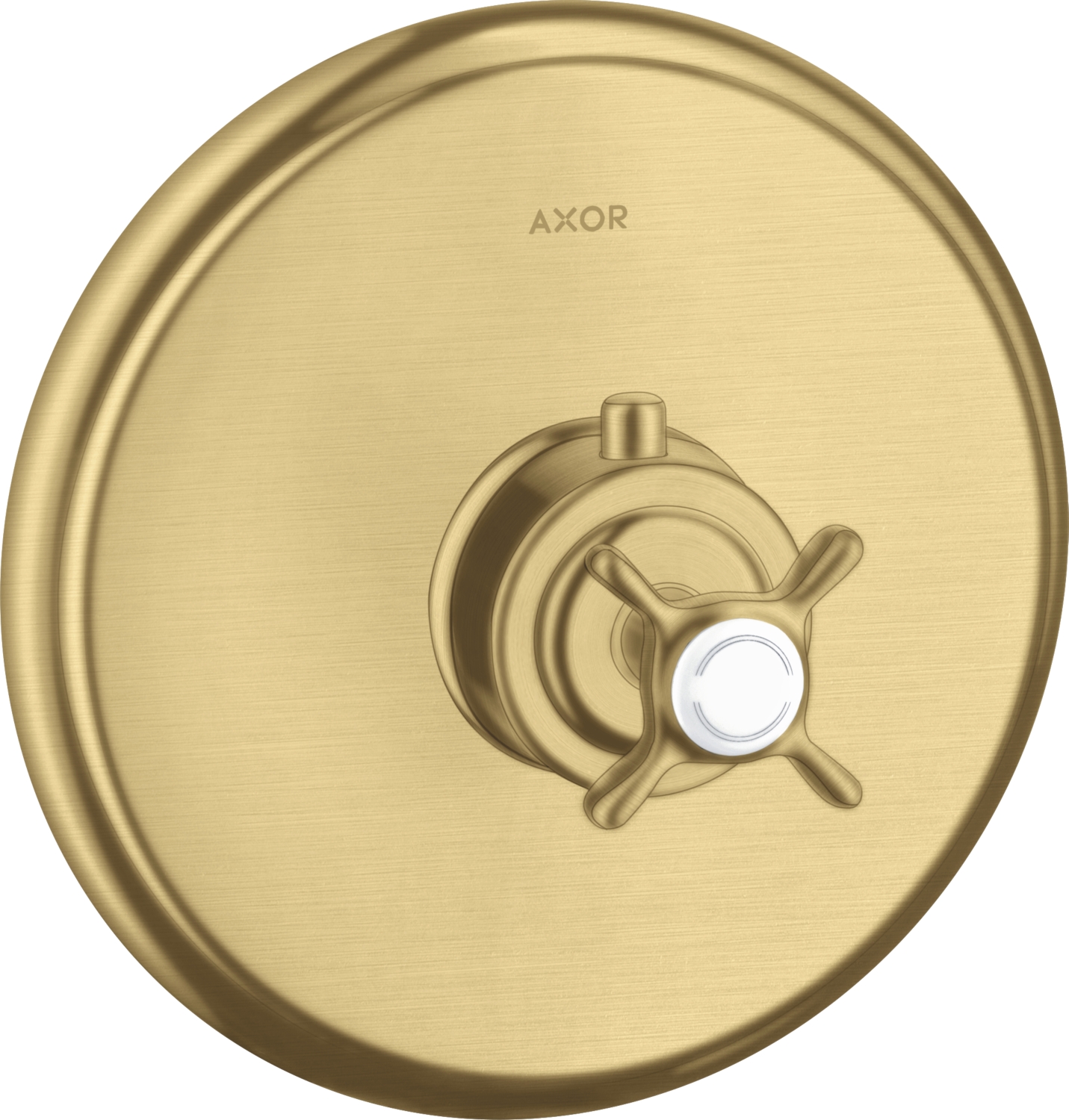 Mitigeur thermostatique de douche encastré Montreux - Poignée croisillon Axor