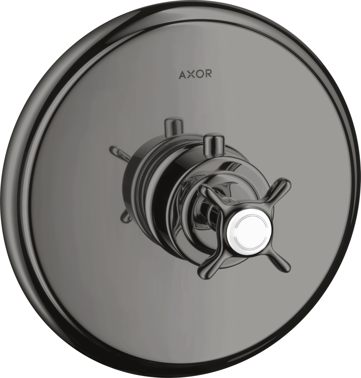 Mitigeur thermostatique de douche encastré Montreux - Poignée croisillon Axor