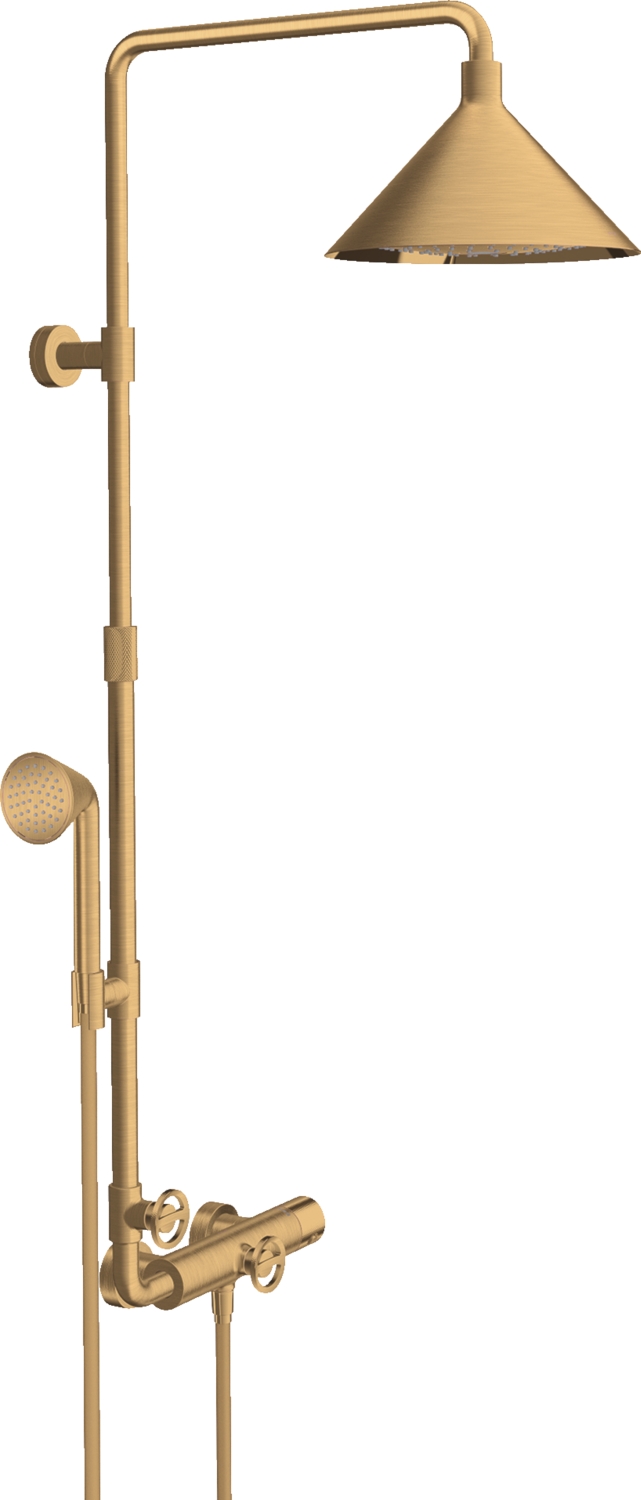 Colonne de douche thermostatique Showers/Front 2 jets Axor