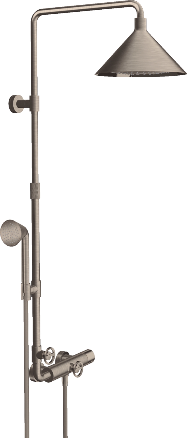 Colonne de douche thermostatique Showers/Front 2 jets Axor