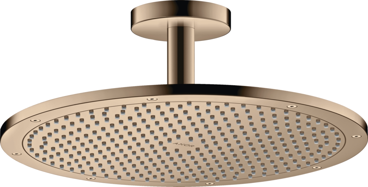 Douche de tête ShowerSolutions 350 Air avec bras plafonnier Axor