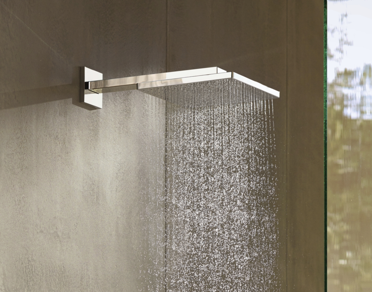 Douche de tête Raindance E 300 Air avec bras mural Hansgrohe