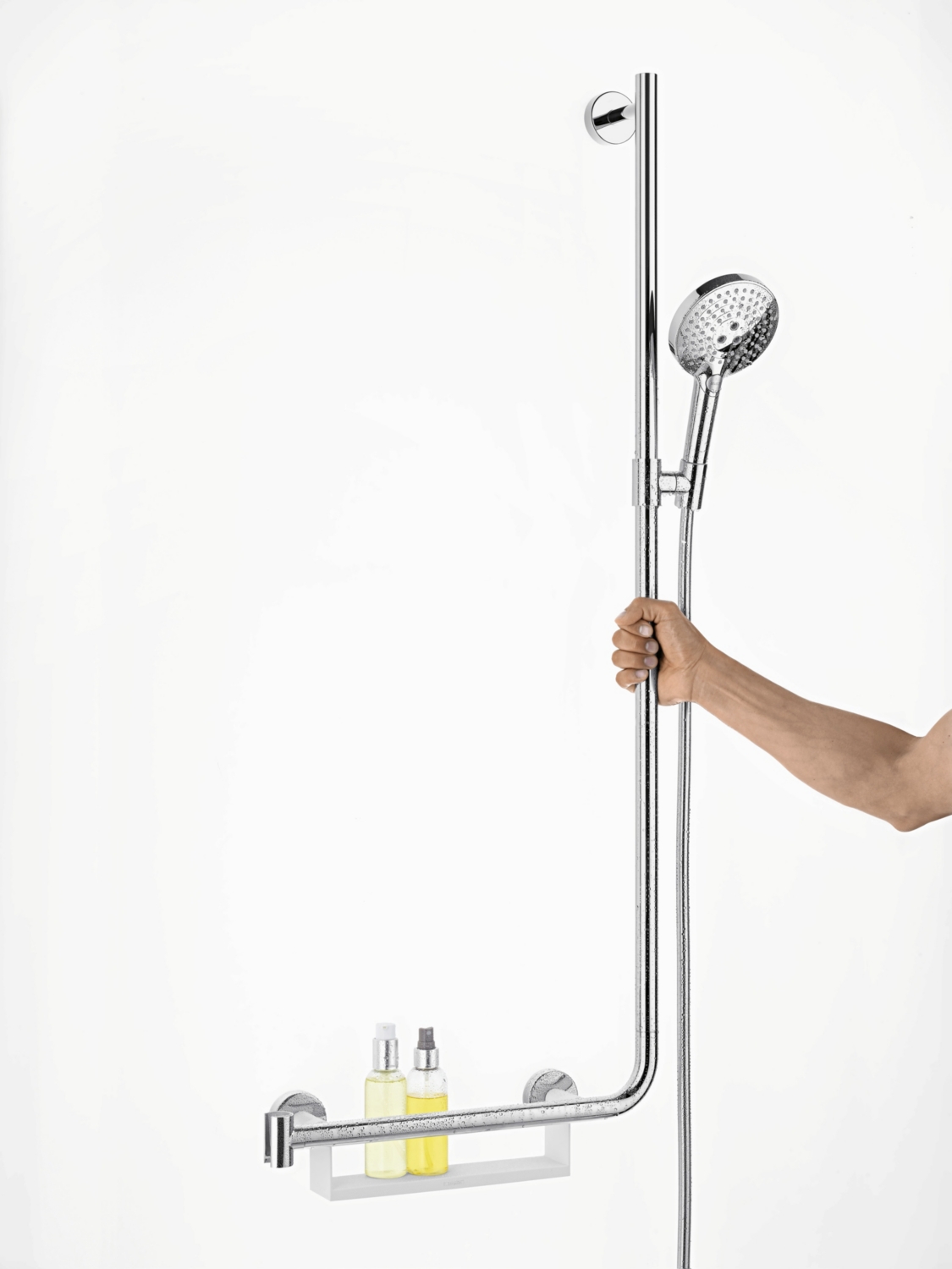 Barre de douche Raindance Select S 120 avec poignée d'appui 26326000 Hansgrohe