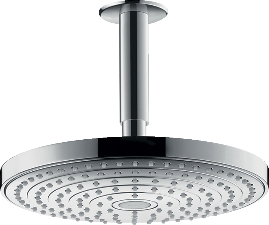 Douche de tête Raindance Select S 2 jets avec bras plafonnier Hansgrohe