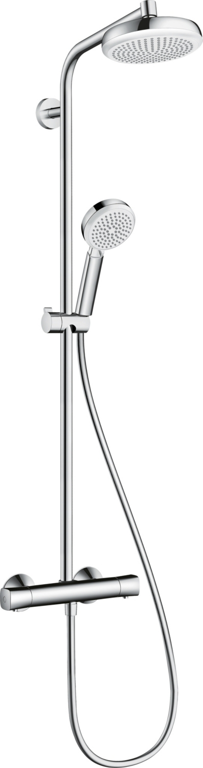 Colonne de douche thermostatique Crometta 160 EcoSmart 27265400 Hansgrohe