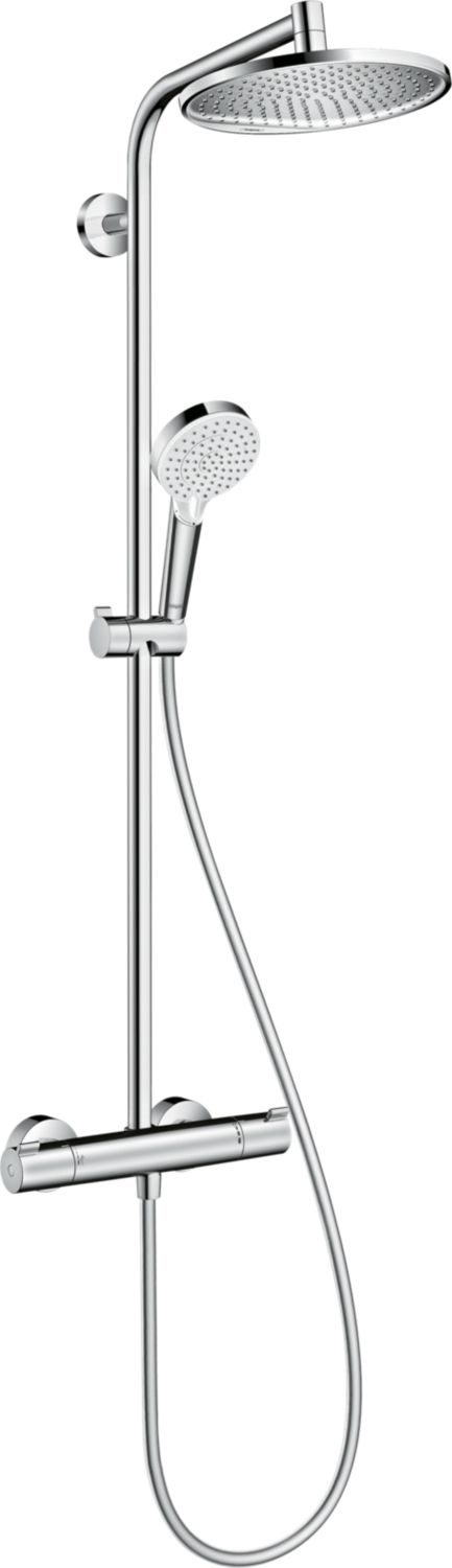 Colonne de douche themostatique Crometta S 240 EcoSmart 27268000 Hansgrohe