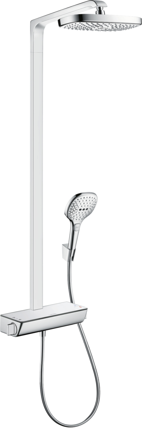 Colonne de douche thermostatique Raindance Select E 300 2 jets EcoSmart Hansgrohe