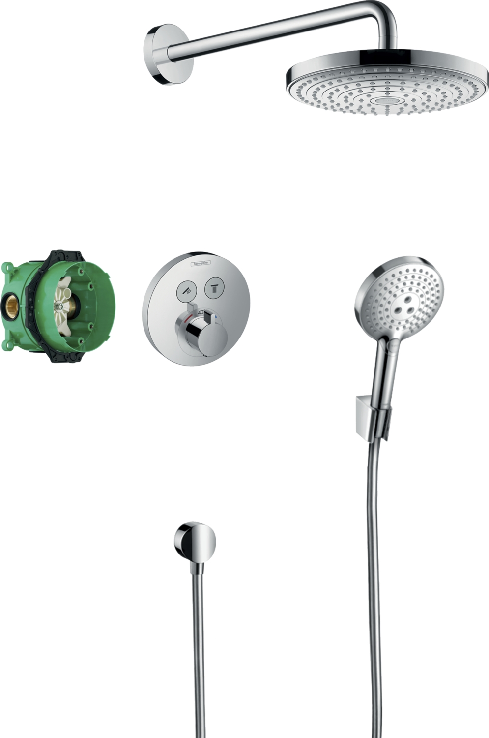 Pack encastré Raindance Select S / ShowerSelect S 27297000 Hansgrohe