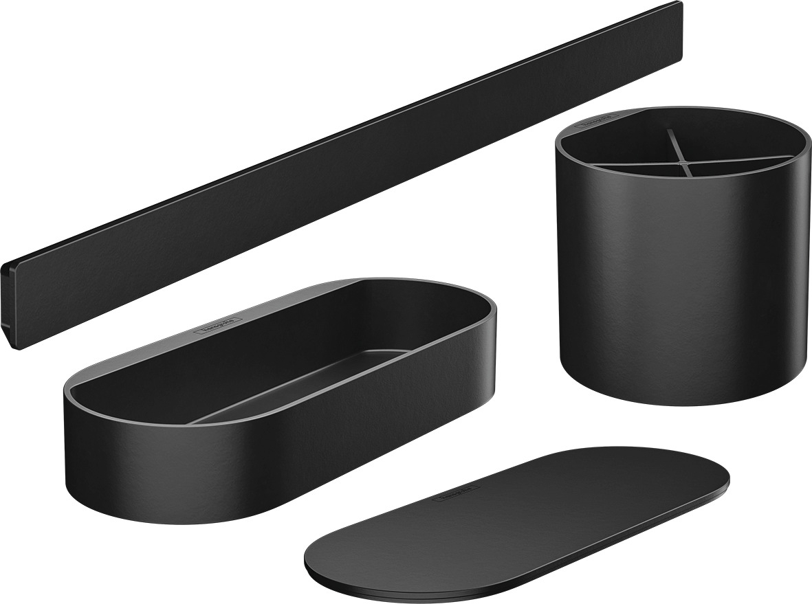 Lot de portes-objets Wallstoris - Pour la salle de bain Hansgrohe