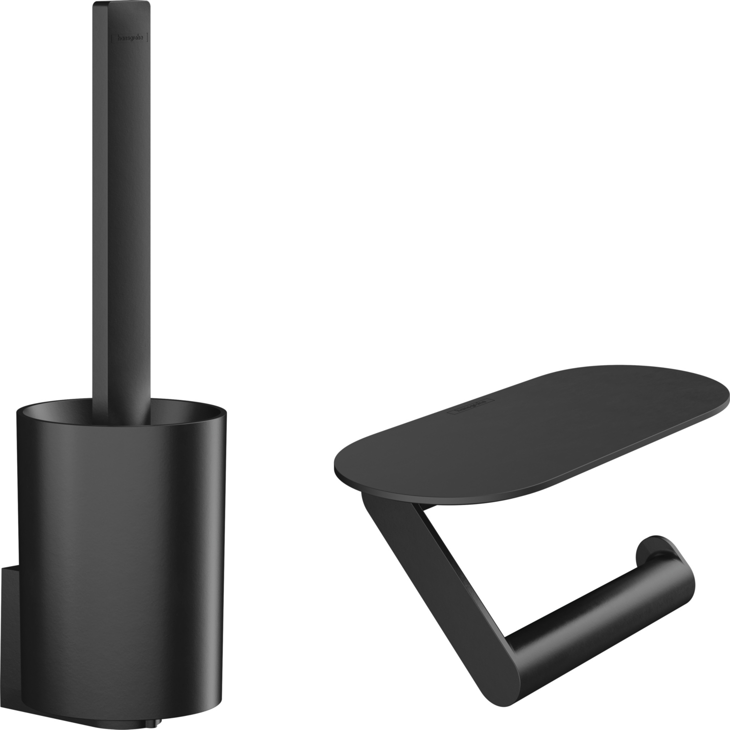 Lot de portes-objets Wallstoris - Pour WC Hansgrohe