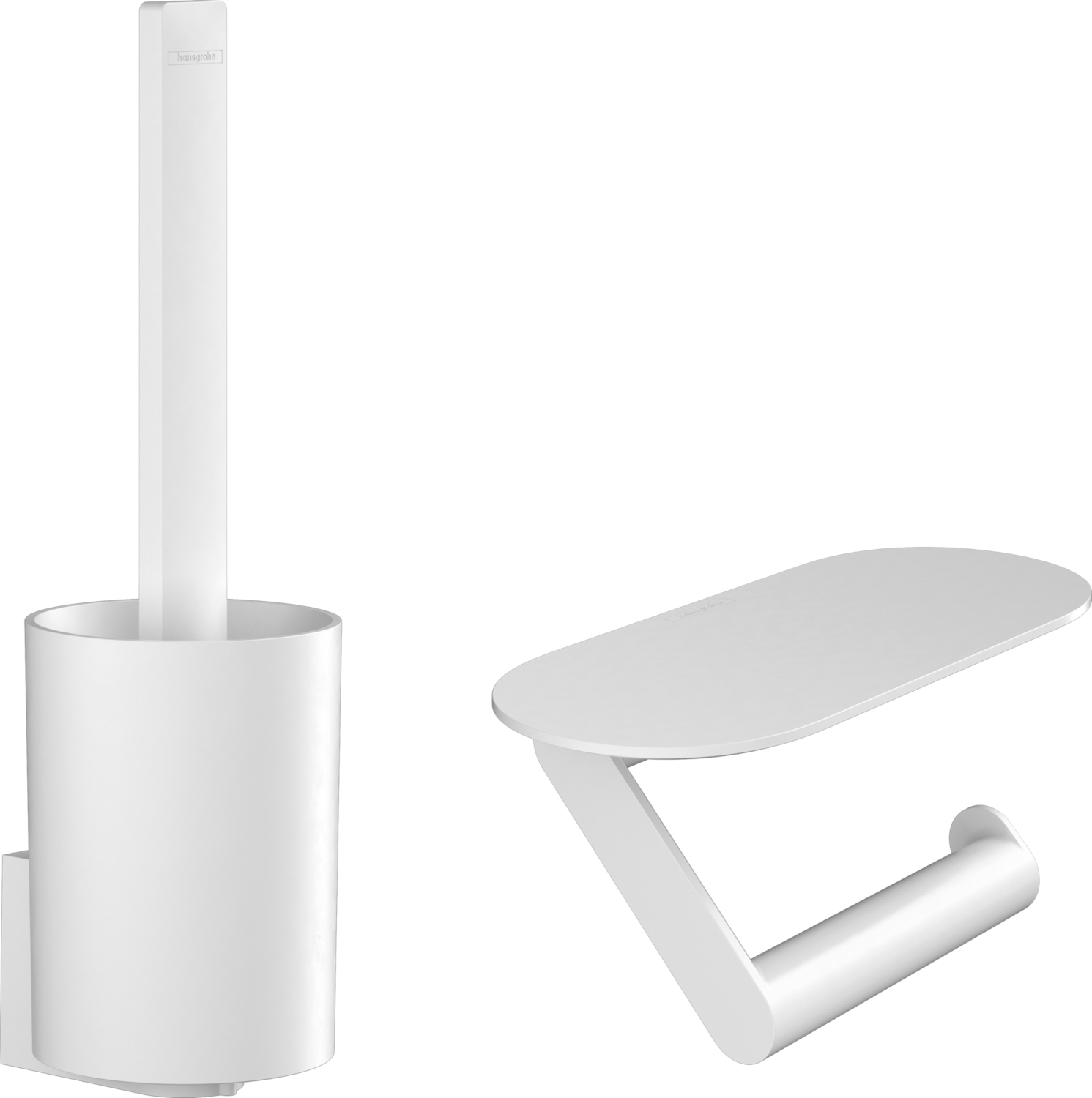 Lot de portes-objets Wallstoris - Pour WC Hansgrohe