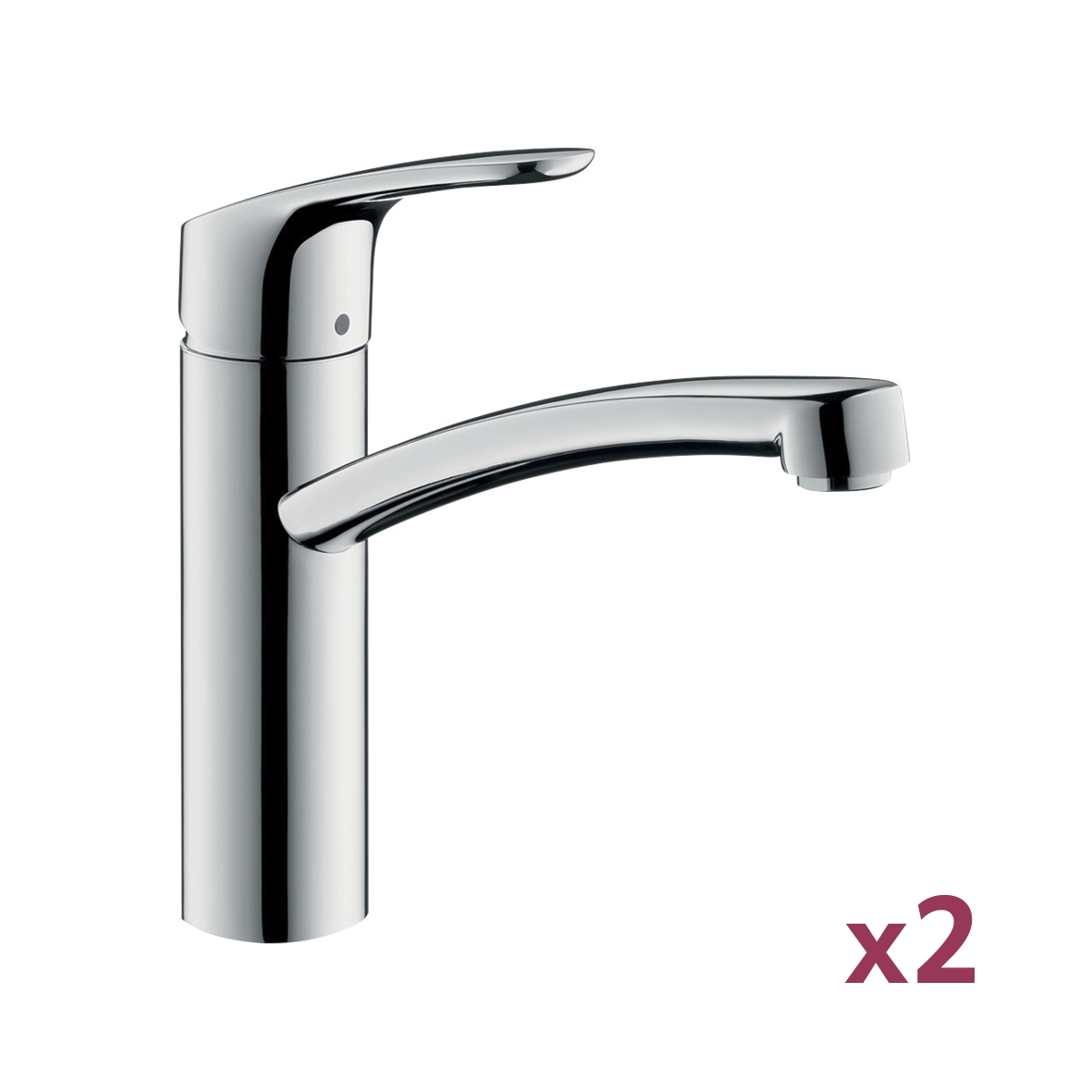 Lot de 2 mitigeurs évier Focus 160 C3