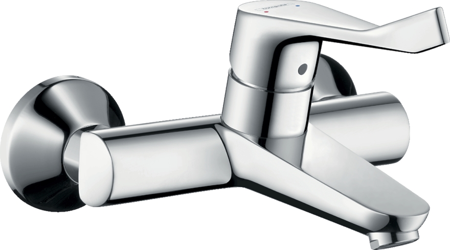 Mitigeur lavabo Focus Care mural 31913000 Hansgrohe