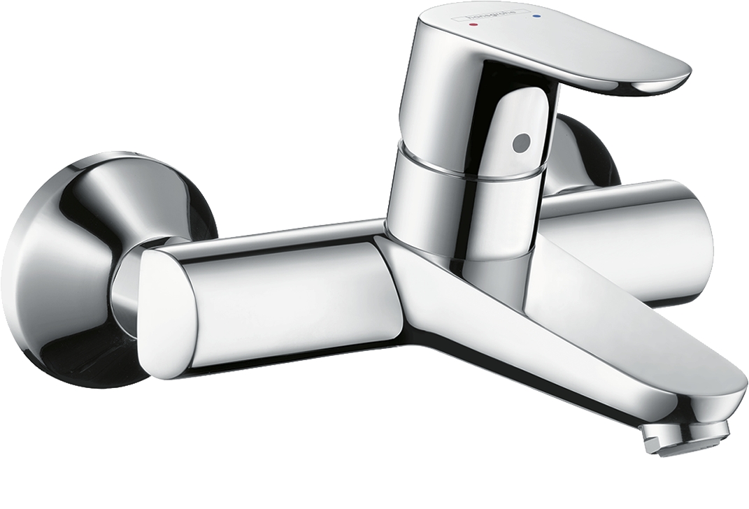 Mitigeur lavabo Focus mural EcoSmart 31923000 Hansgrohe