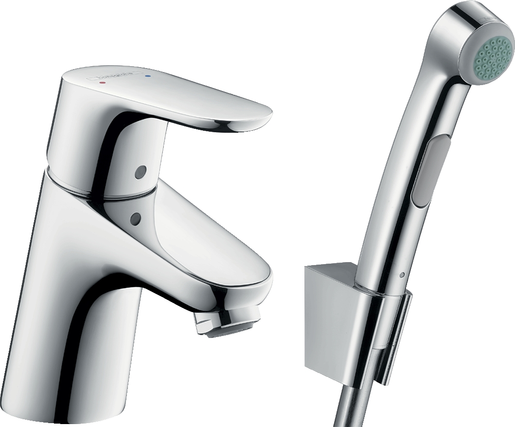 Set mitigeur et douchette bidet Focus Hansgrohe