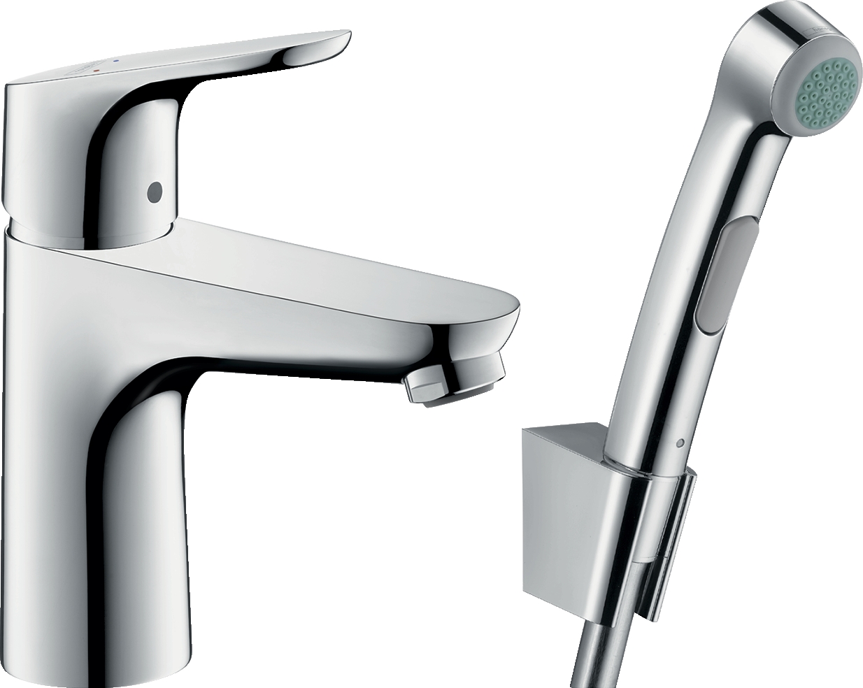 Set mitigeur et douchette bidet Focus 31927000 Hansgrohe