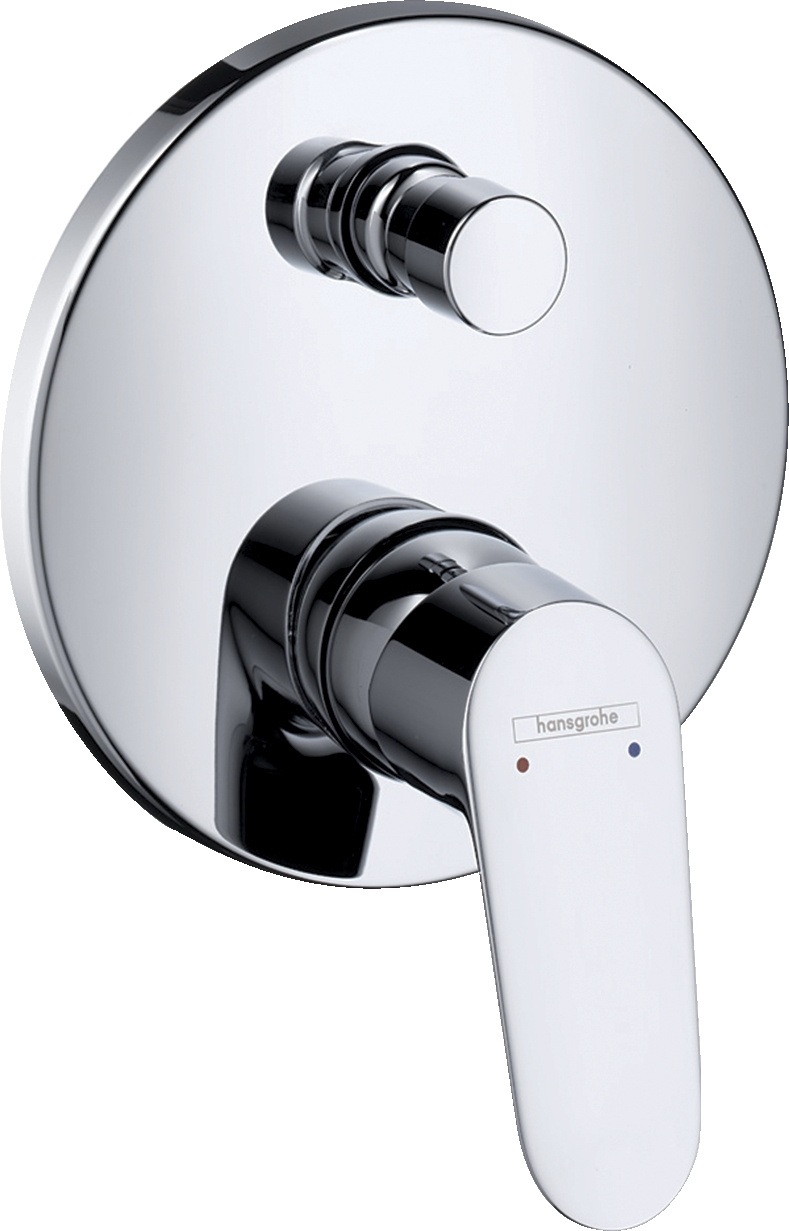 Mitigeur inverseur bain-douche encastré Focus Hansgrohe