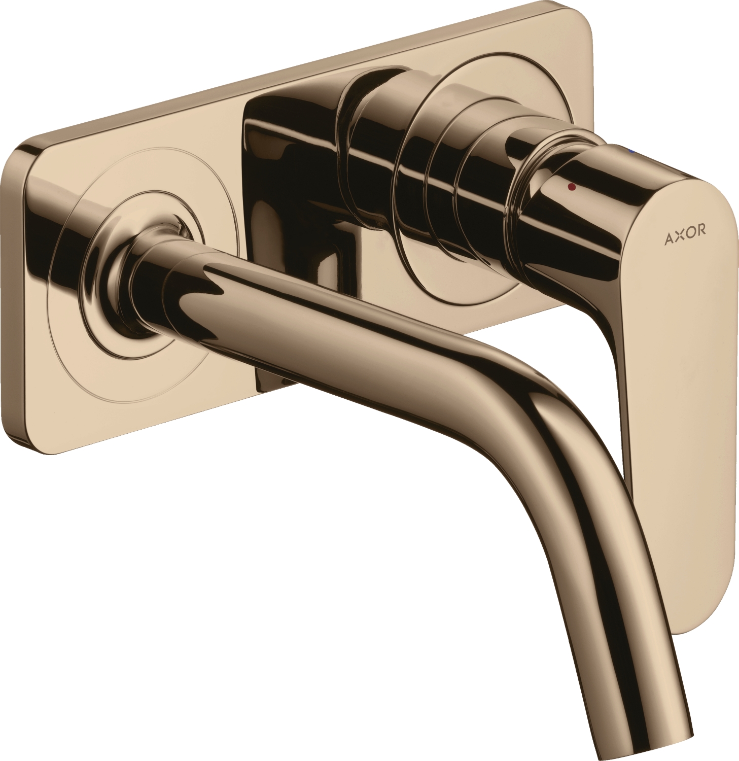 Mitigeur lavabo 2 trous Citterio M EcoSmart avec platine - Bec 167 mm Axor