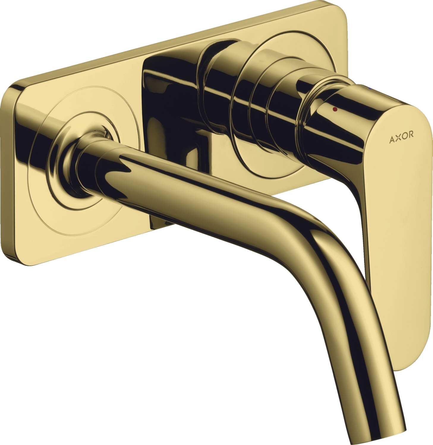 Mitigeur lavabo 2 trous Citterio M EcoSmart avec platine - Bec 167 mm Axor