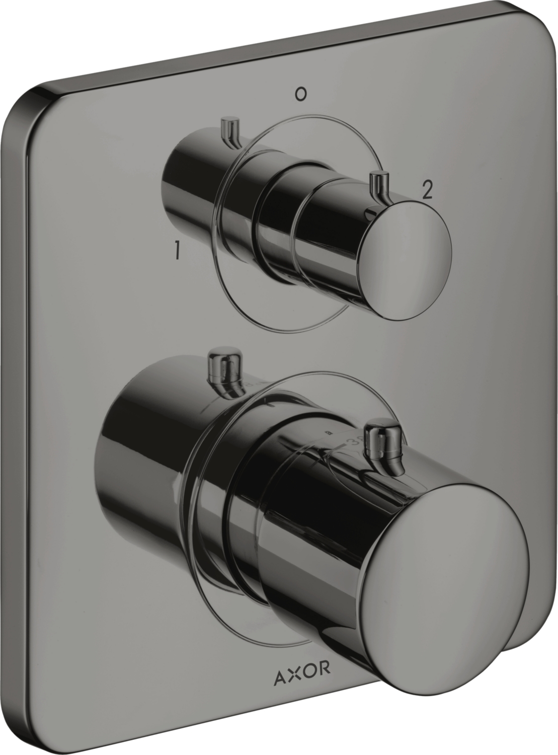 Mitigeur thermostatique inverseur de douche Citterio M avec robinet d'arrêt Axor