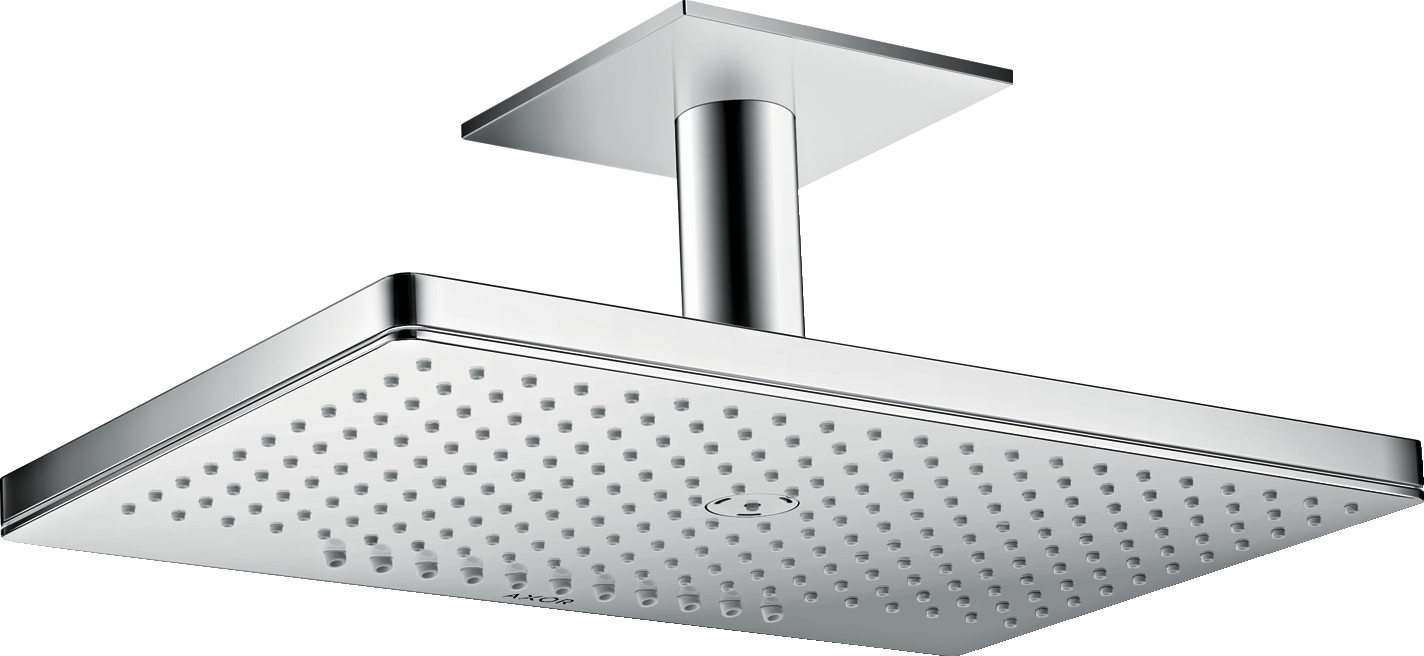 Douche de tête ShowerSolutions 460 2 jets avec bras plafonnier Axor
