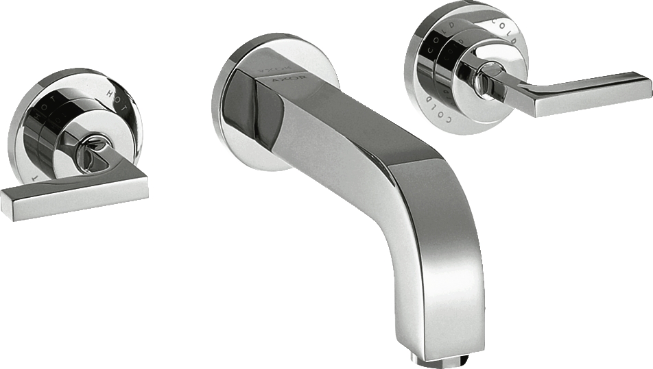 Mélangeur lavabo 3 trous Citterio EcoSmart - Bec 222 mm Axor