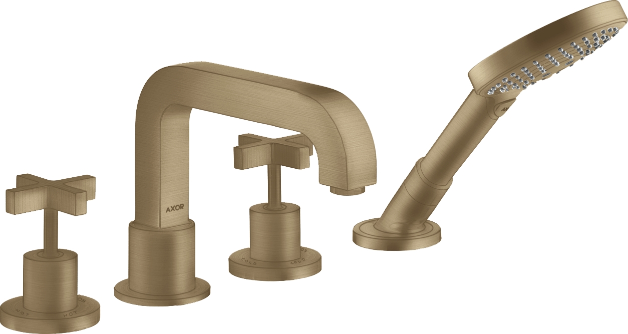 Combiné 4 trous Citterio - Pour bord de baignoire Axor