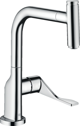 Mitigeur évier Citterio 230 EcoSmart 2 trous - Avec douchette extractible 39864000 Axor