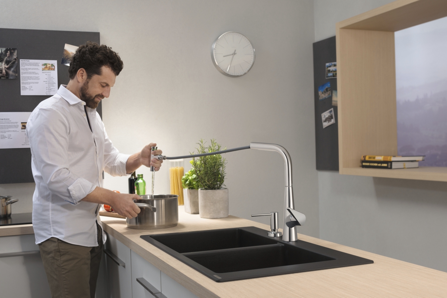 Distributeur de liquide vaisselle A51 Hansgrohe