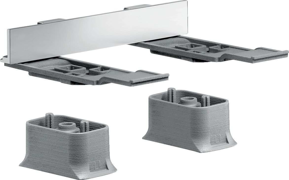 Adaptateur pour installation de porte-objet sur rail 42870000 Axor