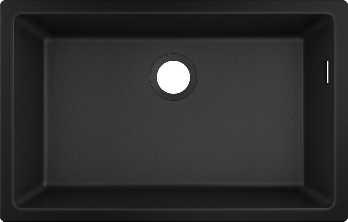 Evier S51 à encastrer sous plan - 1 cuve silicatec sans vidage