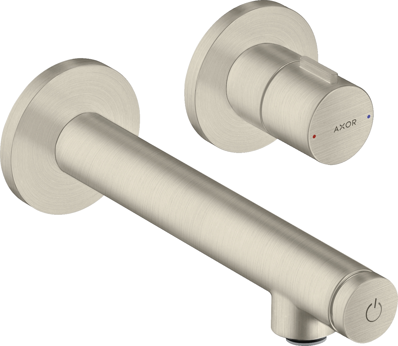 Mitigeur lavabo 2 trous Uno Select EcoSmart - Bec 158 mm Axor